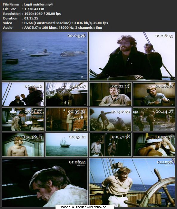 Lupul marilor (1972) - sasadoru - Filme rom�nesti - Romanian Movies