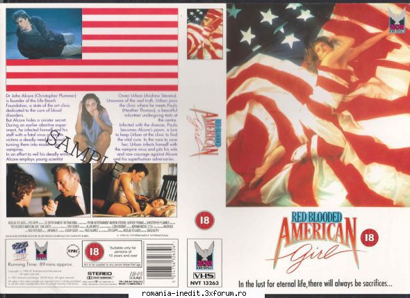 Lydie Denier - Red Blooded American Girl 1990 Year-1990 Country - Filme clasice - Old Movies