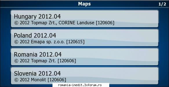 [MAP] IGO maps TA, NQ, TM - este din aprilie!!! - GPS Maps & Mapping - Download