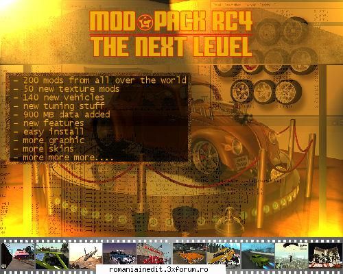 MOD-PACK RC4 Version 1.5(win32 selfinstaller) [ Gta San Andreas ] - Download Link: Detalii: over - Full Games