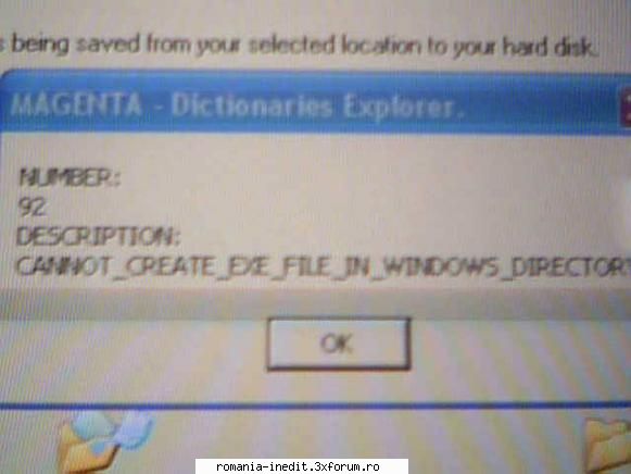 Mac OS X. versus Windows xp - nu am reushit fiindca mi-a aparut chestia asta - Tech Support