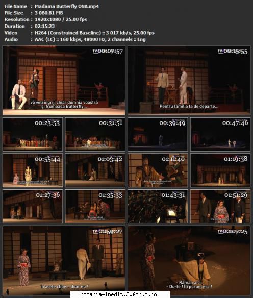 Madama Butterfly(Opera Nationala Bucuresti)(2024) - Madama Butterfly de G - Teatru rom�nesc - Romanian Theater
