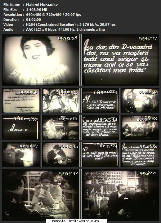 Maiorul Mura (1927) - sasadoru - Filme rom�nesti - Romanian Movies
