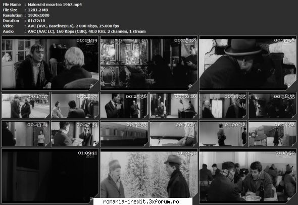 Maiorul şi moartea (1967) - sasadoru - Filme rom�nesti - Romanian Movies
