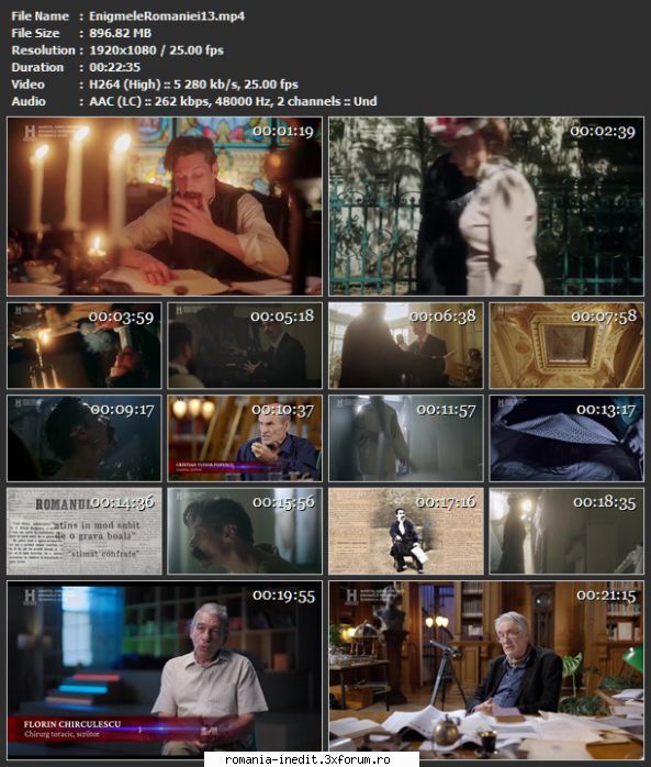 Marcel Iures prezinta Enigmele Romaniei - A fost ucis Mihai Eminescu, a fost victima unui - Filme Documentare