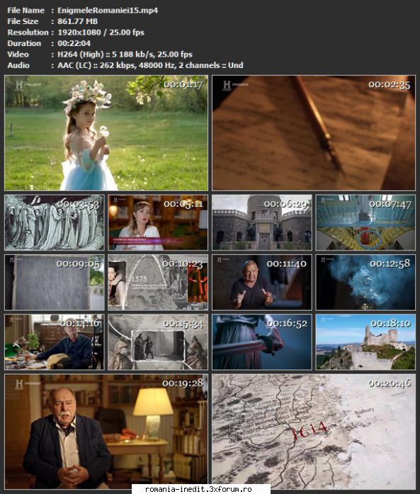 Marcel Iures prezinta Enigmele Romaniei - Contesa Elisabeth Bathory, cunoscută - Filme Documentare