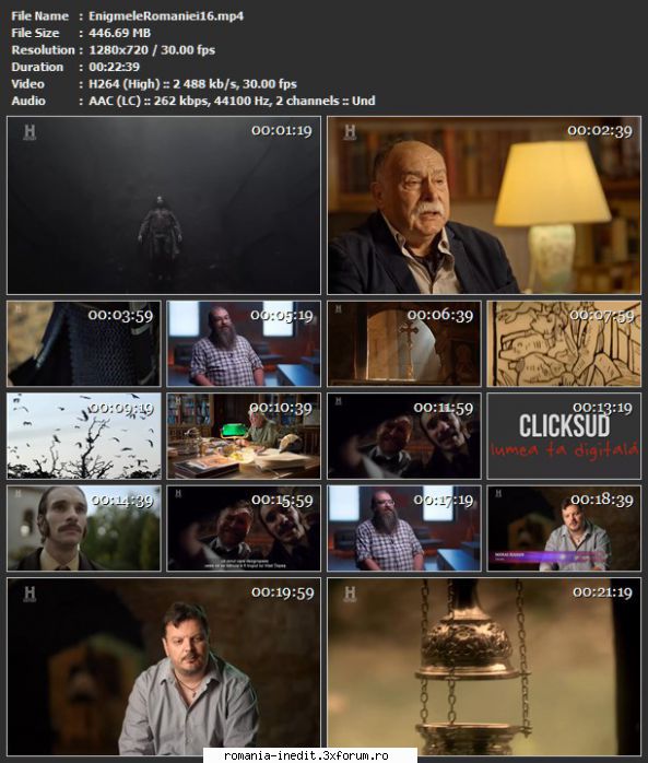 Marcel Iures prezinta Enigmele Romaniei - Toată lumea a auzit de Dracula. Un - Filme Documentare
