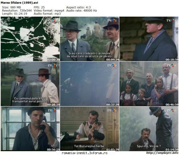 Marea sfidare (1989) - marianvo - Filme rom�nesti - Romanian Movies
