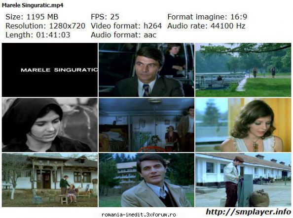 Marele singuratic (1976) - Marele Singuratic (1976) The Great Solitary - Filme rom�nesti - Romanian Movies