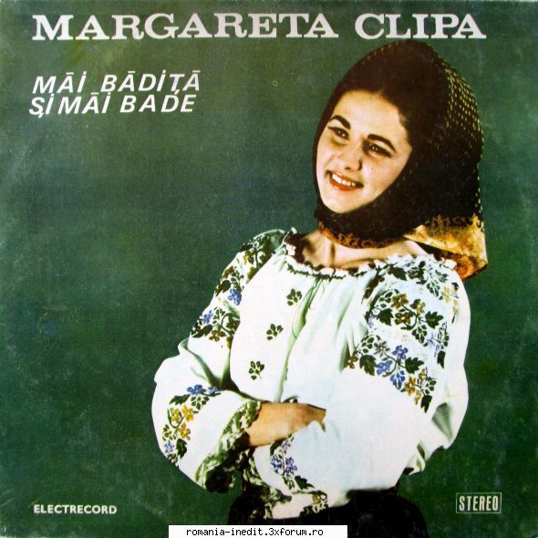 Margareta Clipa Mai badita si mai bade ST-EPE 03312 - faneviteza - Muzica populara romaneasca - Romanian folk
