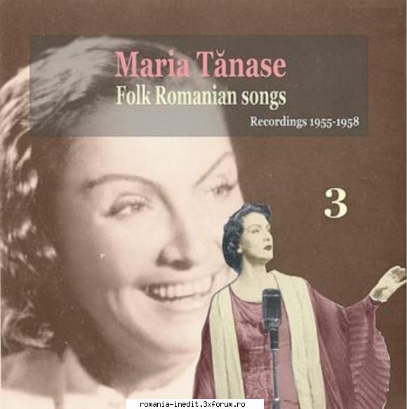 Maria Tănase ▶ Discografie - 3 ▶ Folk Romanian - Muzica populara romaneasca - Romanian folk