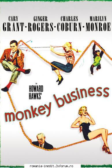 Marilyn Monroe - Monkey Business Liebling ich werde juenger 1952 - Filme clasice - Old Movies
