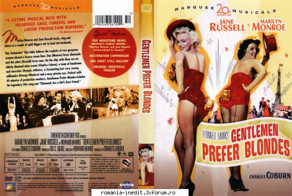 Marilyn Monroe - Gentlemen Prefer Blondes Blondinen bevorzugt 1953 - Filme clasice - Old Movies