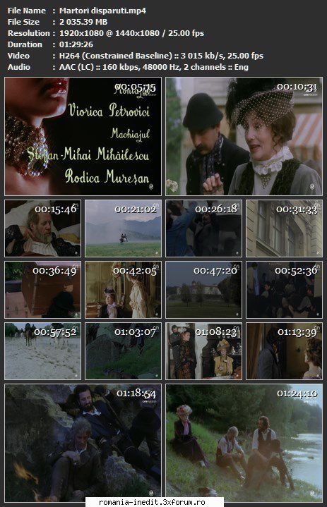 Martori disparuti (1988) - sasadoru - Filme rom�nesti - Romanian Movies