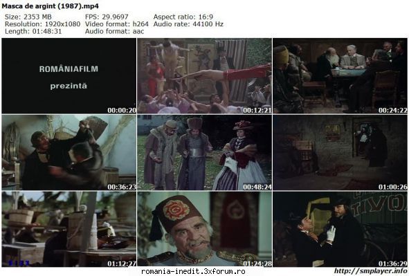 Masca de argint (1985) - marianvo - Filme rom�nesti - Romanian Movies