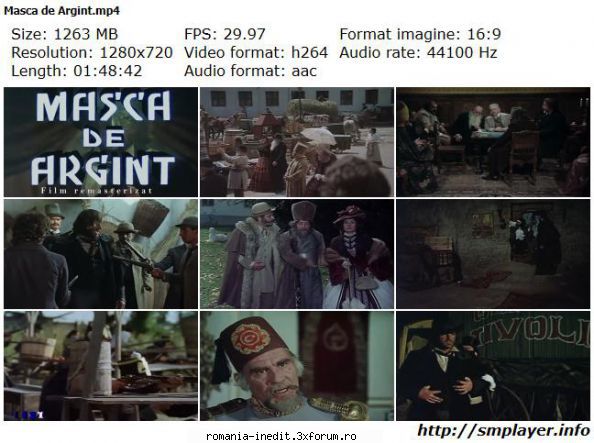 Masca de argint (1985) - Masca de Argint (1985) The Silver Mask Multumiri - Filme rom�nesti - Romanian Movies