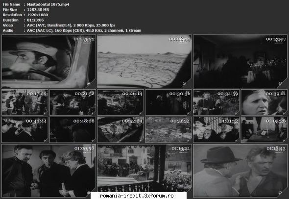 Mastodontul (1975) - sasadoru - Filme rom�nesti - Romanian Movies