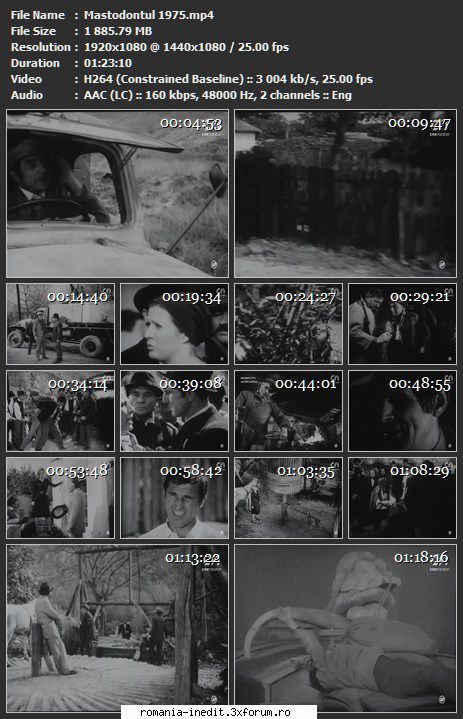Mastodontul (1975) - sasadoru - Filme rom�nesti - Romanian Movies