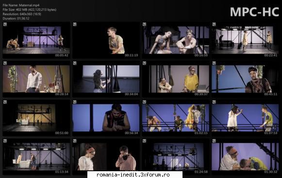Maternal(Teatrul Radu Stanca) - Text: Alexandra Badea Regia - Teatru rom�nesc - Romanian Theater