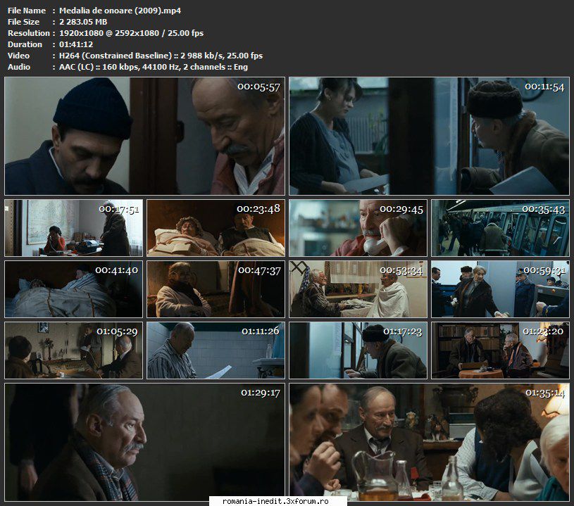 Medalia de onoare (2009) - sasadoru - Filme rom�nesti - Romanian Movies