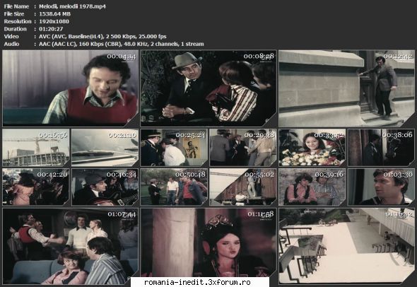 Melodii Melodii (1978) - sasadoru - Filme rom�nesti - Romanian Movies