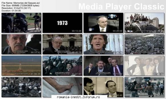 Memoria del Saqueo (2003) - Memoria del Saqueo (Memoria unei furii) - (2003) - Filme Documentare