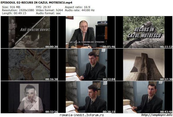 Memorialul durerii (2007) (Documentar) - EPISODUL 02-RECURS IN CAZUL - Filme rom�nesti - Romanian Movies