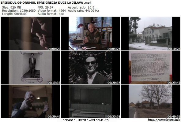 Memorialul durerii (2007) (Documentar) - EPISODUL 06-DRUMUL SPRE GRECIA - Filme rom�nesti - Romanian Movies