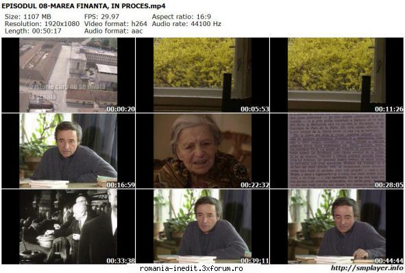 Memorialul durerii (2007) (Documentar) - EPISODUL 08-MAREA FINANTA, IN - Filme rom�nesti - Romanian Movies