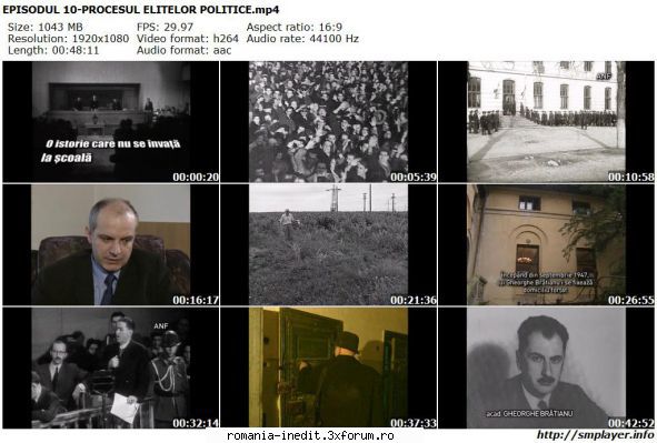 Memorialul durerii (2007) (Documentar) - EPISODUL 10-PROCESUL ELITELOR - Filme rom�nesti - Romanian Movies