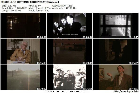Memorialul durerii (2007) (Documentar) - EPISODUL 13-SISTEMUL CONCENTRATIO - Filme rom�nesti - Romanian Movies