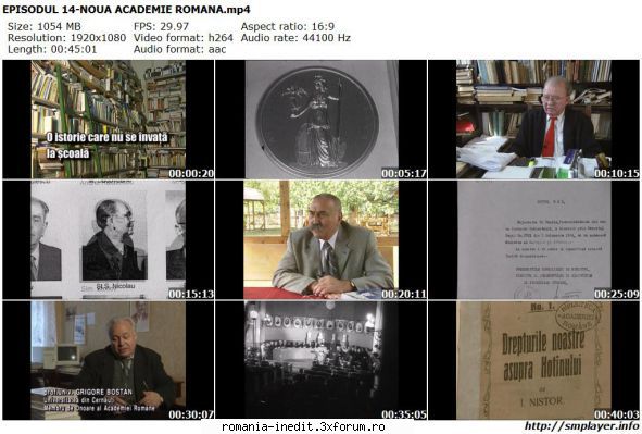 Memorialul durerii (2007) (Documentar) - EPISODUL 14-NOUA ACADEMIE - Filme rom�nesti - Romanian Movies