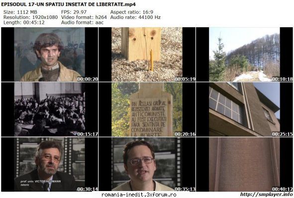 Memorialul durerii (2007) (Documentar) - EPISODUL 17-UN SPATIU INSETAT DE - Filme rom�nesti - Romanian Movies