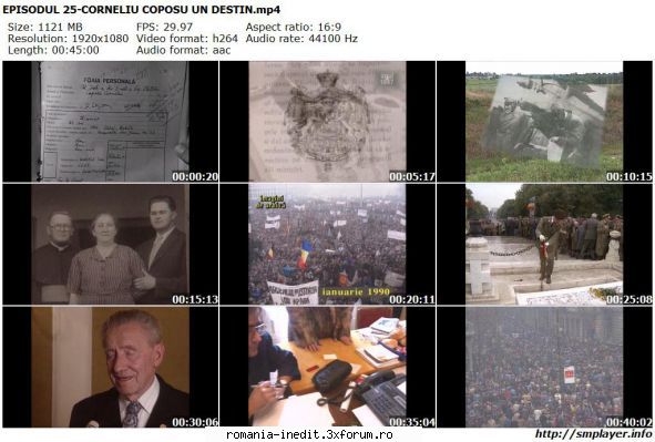 Memorialul durerii (2007) (Documentar) - EPISODUL 25-CORNELIU COPOSU UN - Filme rom�nesti - Romanian Movies