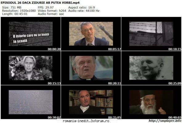 Memorialul durerii (2007) (Documentar) - EPISODUL 26 DACA ZIDURIE AR - Filme rom�nesti - Romanian Movies