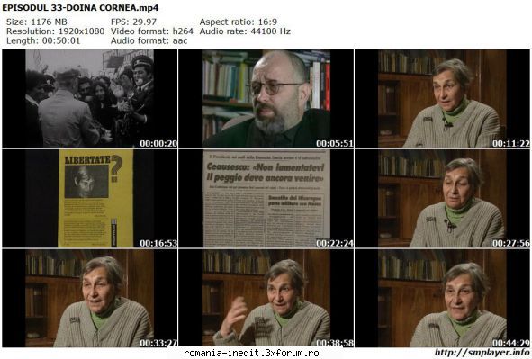 Memorialul durerii (2007) (Documentar) - EPISODUL 33-DOINA CORNEA.mp4 - Filme rom�nesti - Romanian Movies