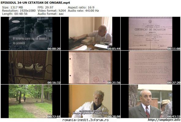 Memorialul durerii (2007) (Documentar) - EPISODUL 34-UN CETATEAN DE - Filme rom�nesti - Romanian Movies