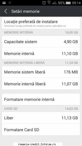 Memorie insuficienta ALLVIEW Viper V1 16 GB - Am un telefon Alview Viper V1 16 GB si dupa mai - Tech Support
