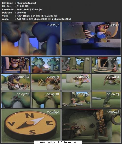 Mica Bufnita - sasadoru - Filme pentru copii - Movies for kids