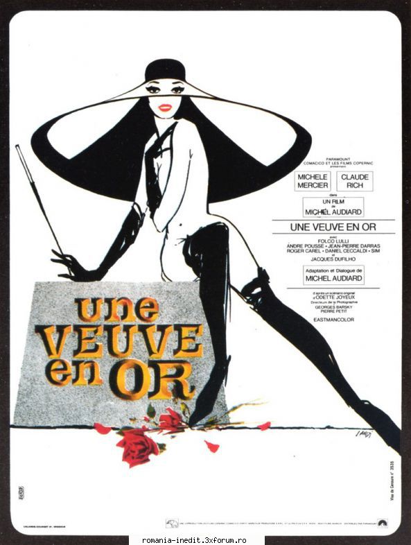 Mich�le Mercier - Une.Veuve.En.Or.1969 Year:1969 Country Genre - Filme clasice - Old Movies