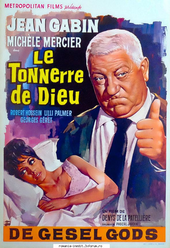 Mich�le Mercier - Le Tonnerre de Dieu 1965 Year:1965 Country Genre - Filme clasice - Old Movies