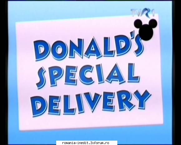 Mickey Mouse Clubhouse (ro) - Livrarea speciala lui Donald Calitate - Filme pentru copii - Movies for kids