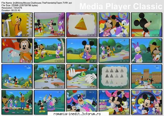 Mickey Mouse Clubhouse (ro) - Episodul - THE FRIENDSHIP TEAM - Filme pentru copii - Movies for kids