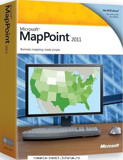 Microsoft MapPoint 2011 Europe - C Y G N U S - i S O D i V i S O N . Supplier - Software