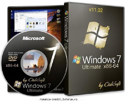 Microsoft Windows 7 ServicePack1 Ultimate EIRR x86-x64 v11.02 by CtrlS - Microsoft Windows 7 S - New Softwarez