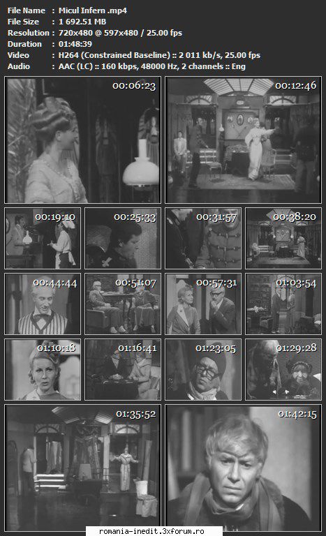 Micul Infern (1979) (Teatru) - sasadoru - Teatru rom�nesc - Romanian Theater