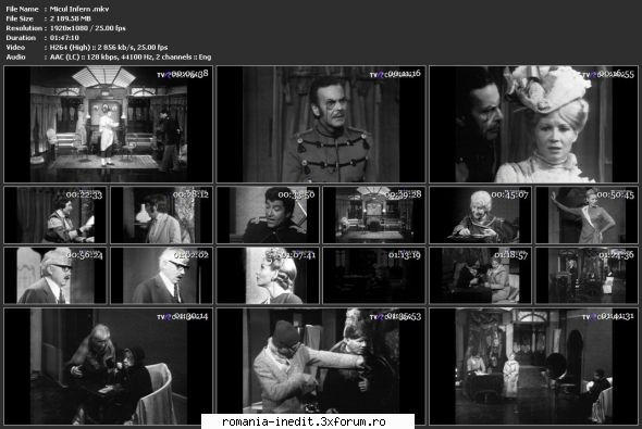 Micul Infern (1979) (Teatru) - sasadoru - Teatru rom�nesc - Romanian Theater