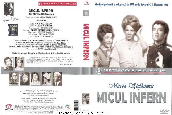 Micul Infern (1979) (Teatru) - Micul Infern - teatru (1979) Actori: ION - Teatru rom�nesc - Romanian Theater