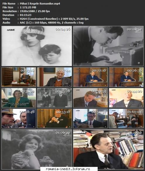 Mihai I Regele Romanilor (2012) - Documentarul evocă pagini din istoria - Filme Documentare