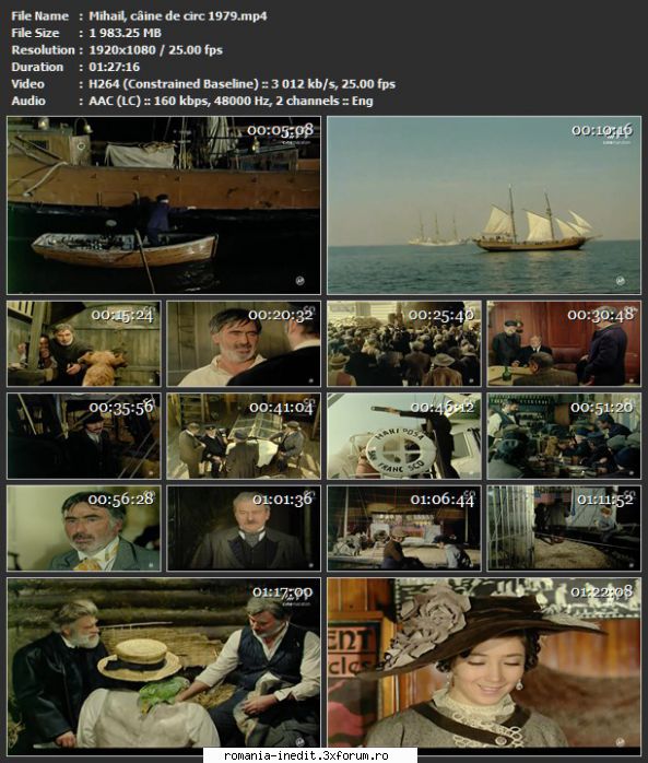 Mihail, Ciine De Circ (1979) - sasadoru - Filme rom�nesti - Romanian Movies